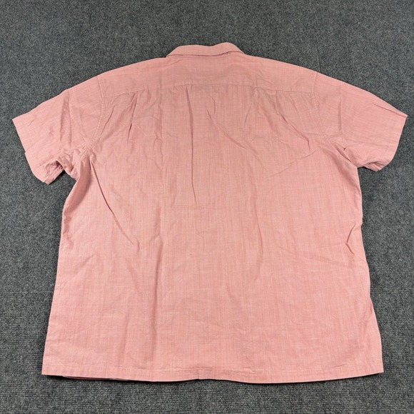 Tori Richard‎ Hawaiian Shirt Mens 2XL Pink Button-Up Short Sleeve Cotton - Picture 5 of 8